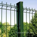 Fence in rete di filo saldato in PVC verde